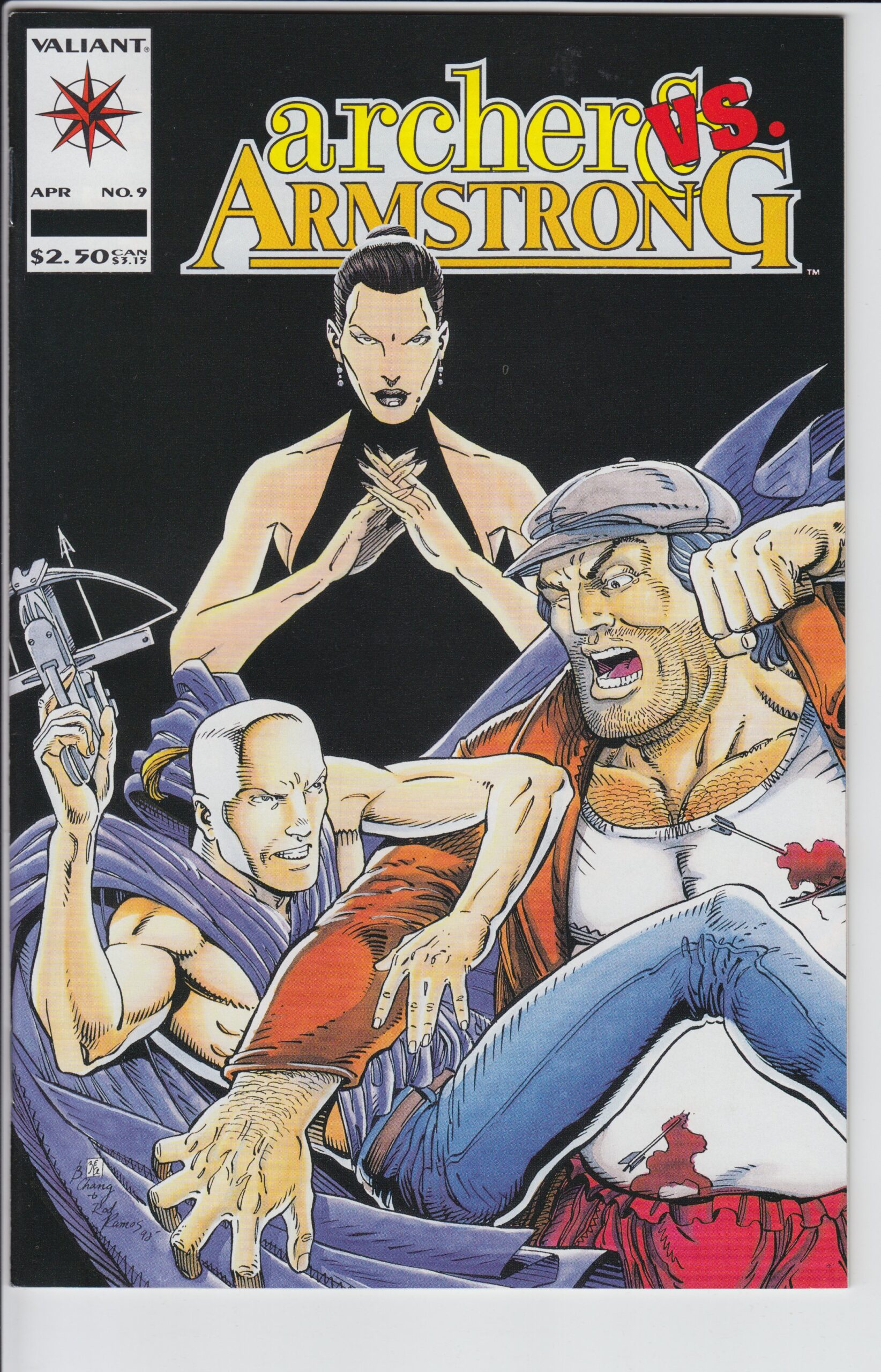 ARCHER & ARMSTRONG #9 (1993) NM, early Valiant.
