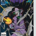 BATMAN #451 (1990) Glossy VF/btr, white. Joker FC