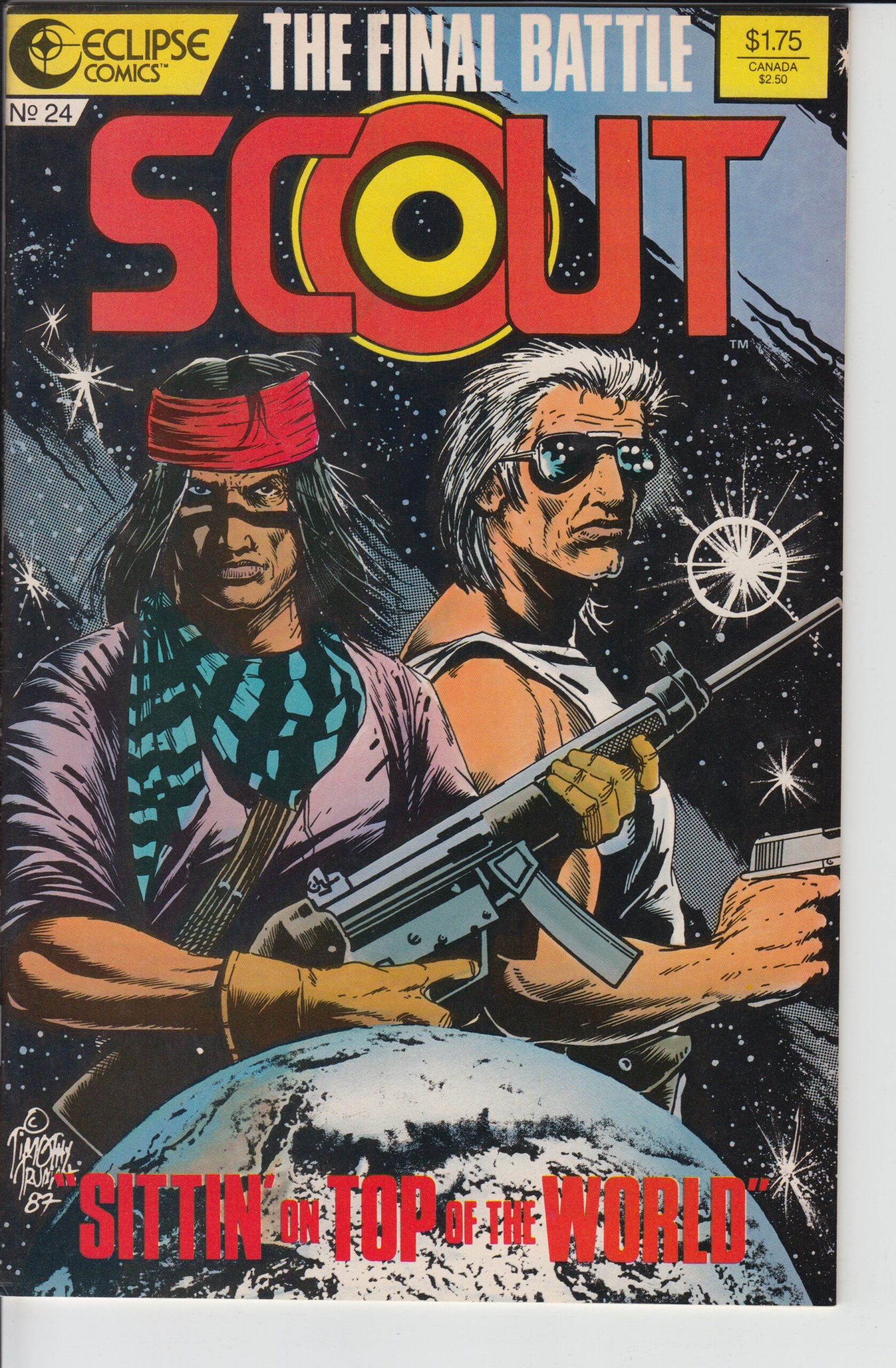 SCOUT #24 (1987) Tim Truman, a classic series!