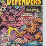 DEFENDERS #20 (1975) Sharp FVF, Thing front cover!