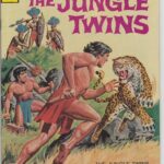 THE JUNGLE TWINS #1 (1972) VF+, white paper! Painted cover art.